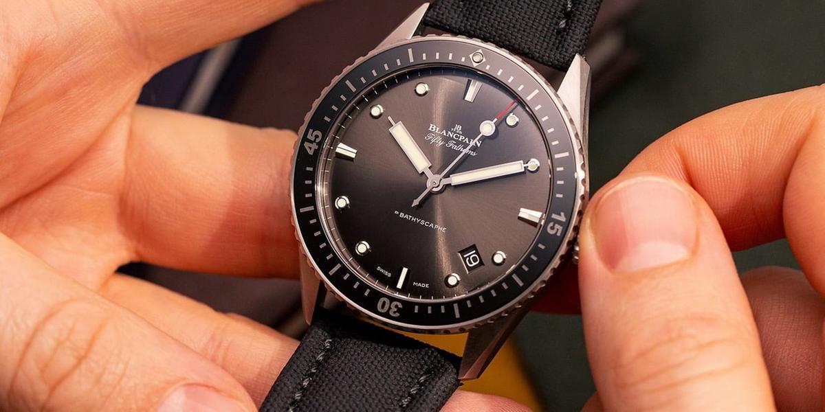 Image 46: Blancpain Fifty Fathoms Bathyscaphe W011132-3