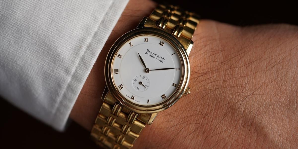 Image 40: Blancpain Villeret Minute Repeater Ref 0033 (1)