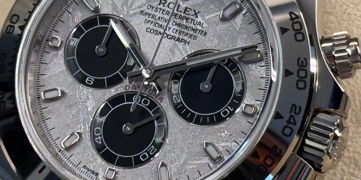 Image 42: Daytona Meteorite dial