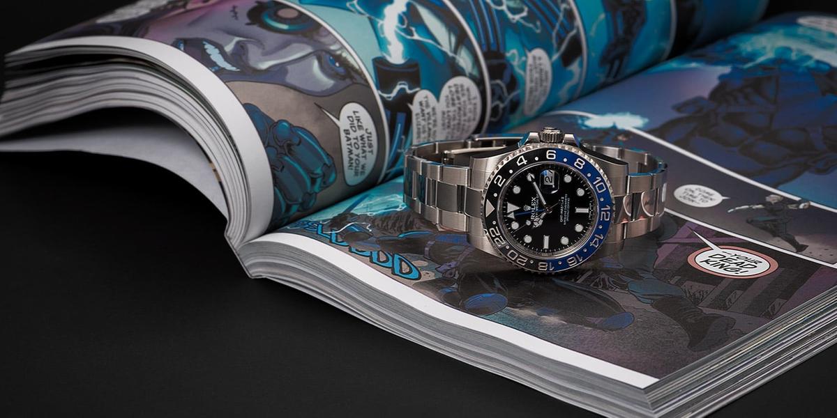 Image 38: The Rise of Batman or: Rolex GMT-Master II Ref. 116710BLNR