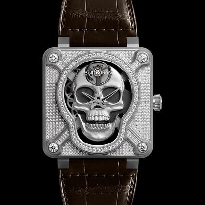 Bell & Ross BR 01 BR01-SKULL-SK-FLD