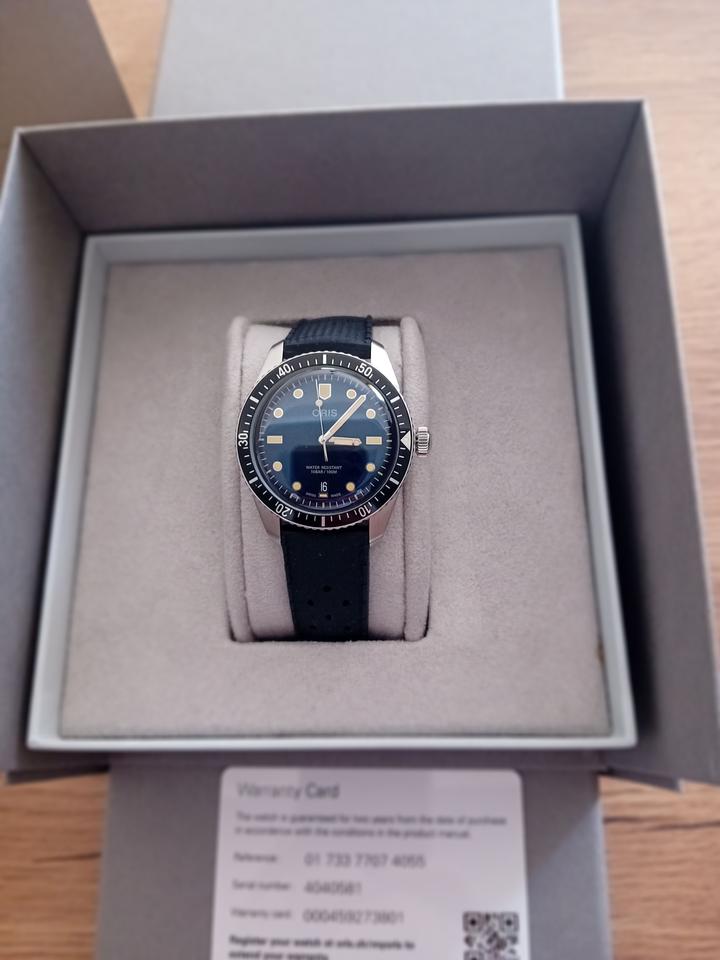 Oris Divers Sixty Five 01 733 7707 4055-07 4 20 18