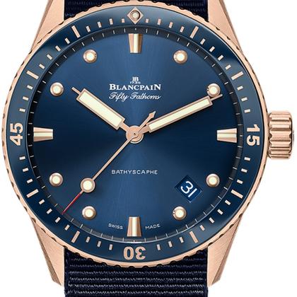 Blancpain Fifty Fathoms Bathyscaphe 5000 36S40 NAOA