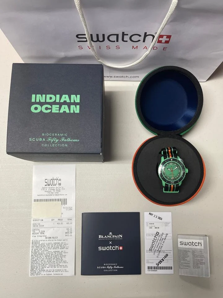 Swatch Scuba Fifty Fathoms SO35I100