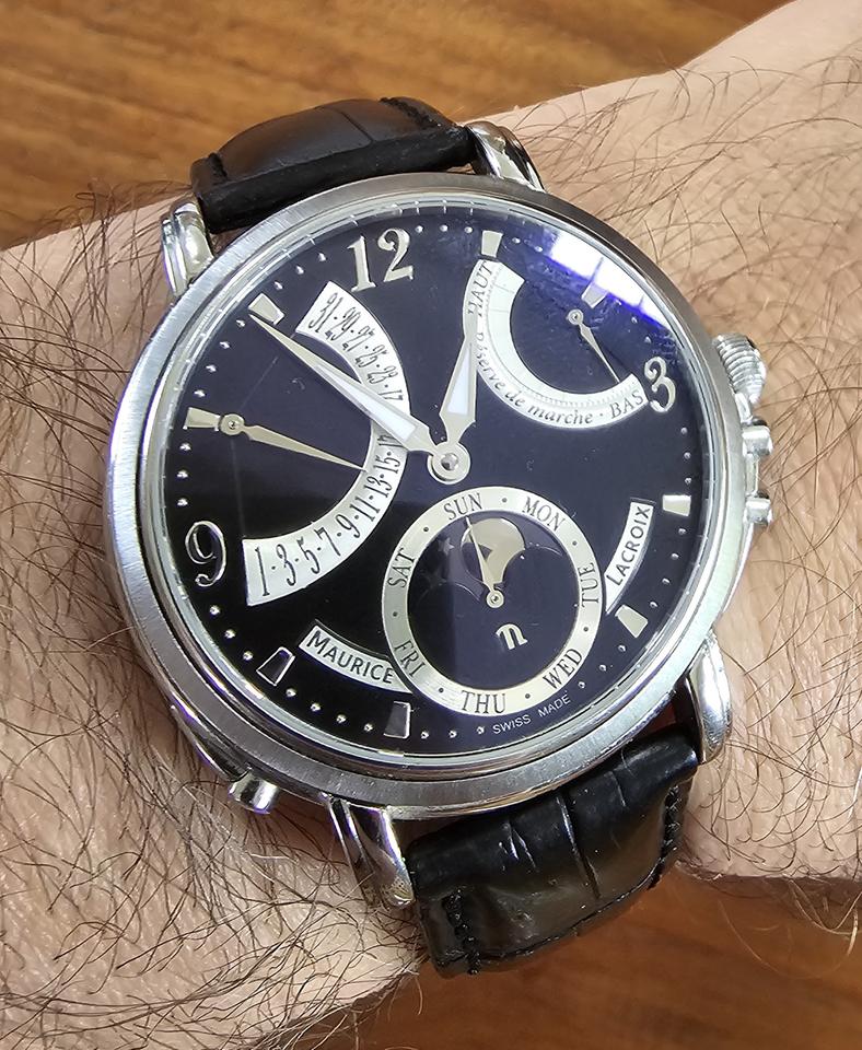 Maurice Lacroix Masterpiece Phases de Lune MP7078-SS001-320