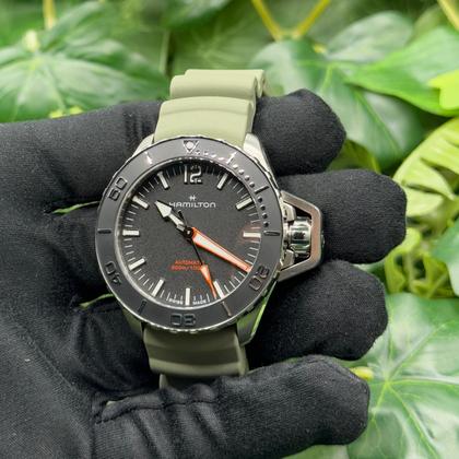 Hamilton Khaki Navy Frogman H77455331