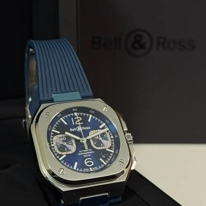 Bell & Ross BR 05 BR05C-BLU-ST/SRB