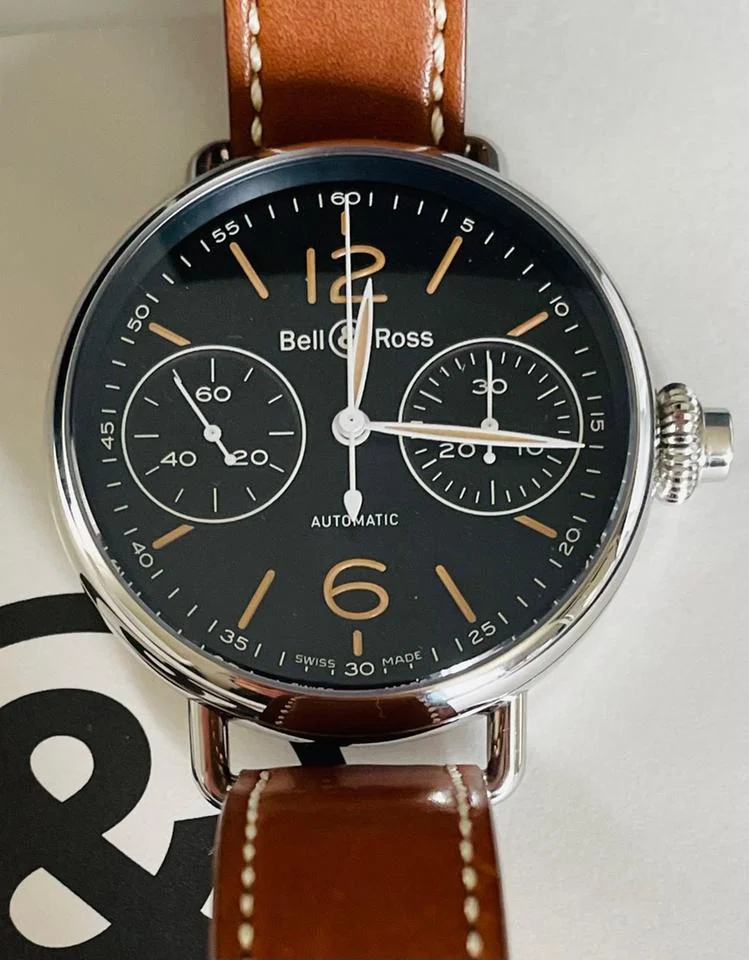 Bell & Ross Vintage BRWW1-MONO-HER/SCA