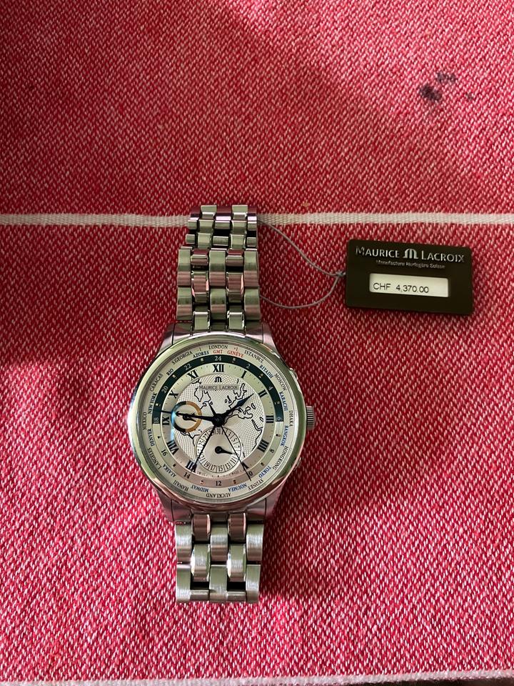 Maurice Lacroix Masterpiece Worldtimer MP6008-SS002-110
