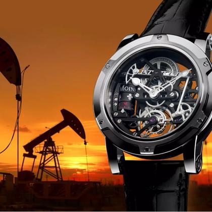 Louis Moinet Black Gold Derrick LM-43.70.03N