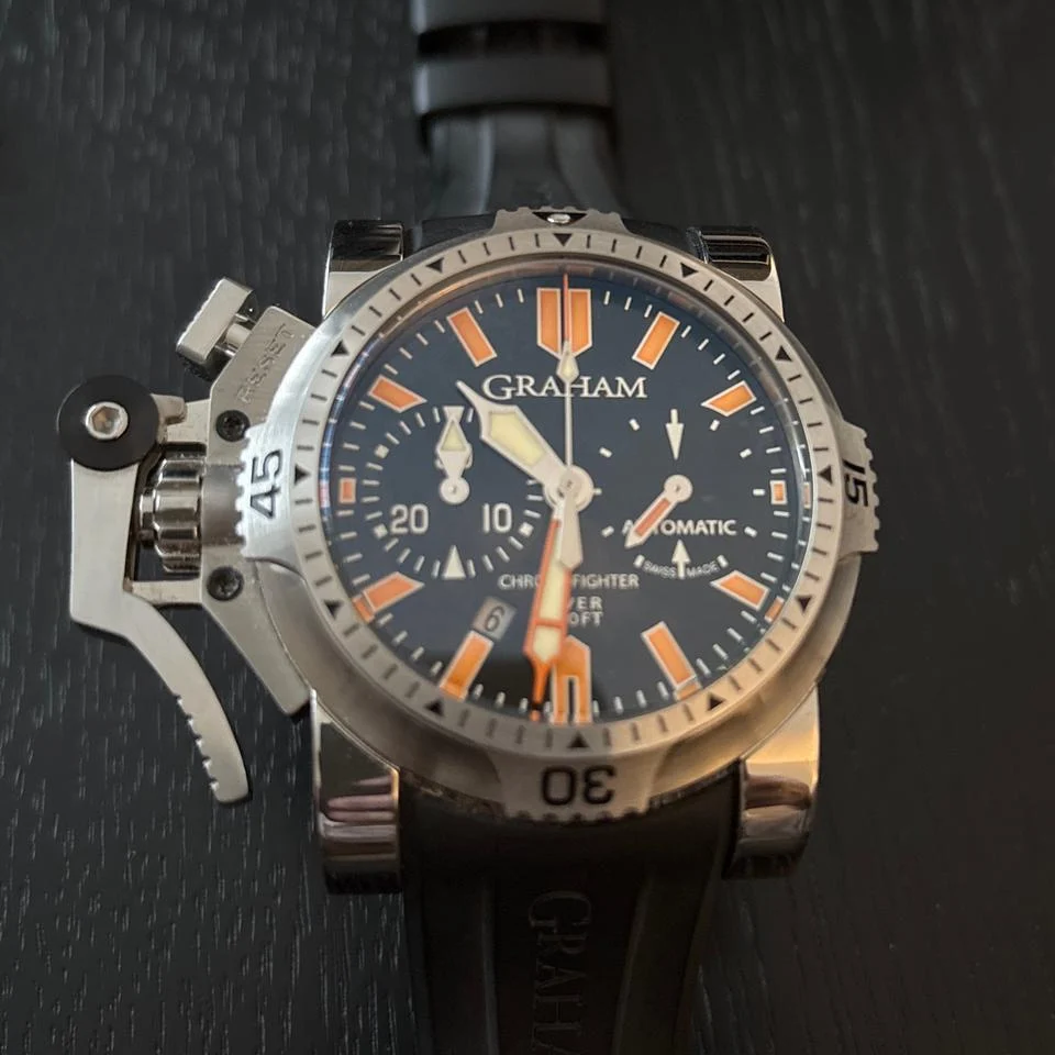 Graham Chronofighter Oversize 2OVES.B02B.K10B