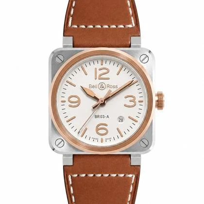 Bell & Ross BR 03 BR03A-WH-STPG/SCA