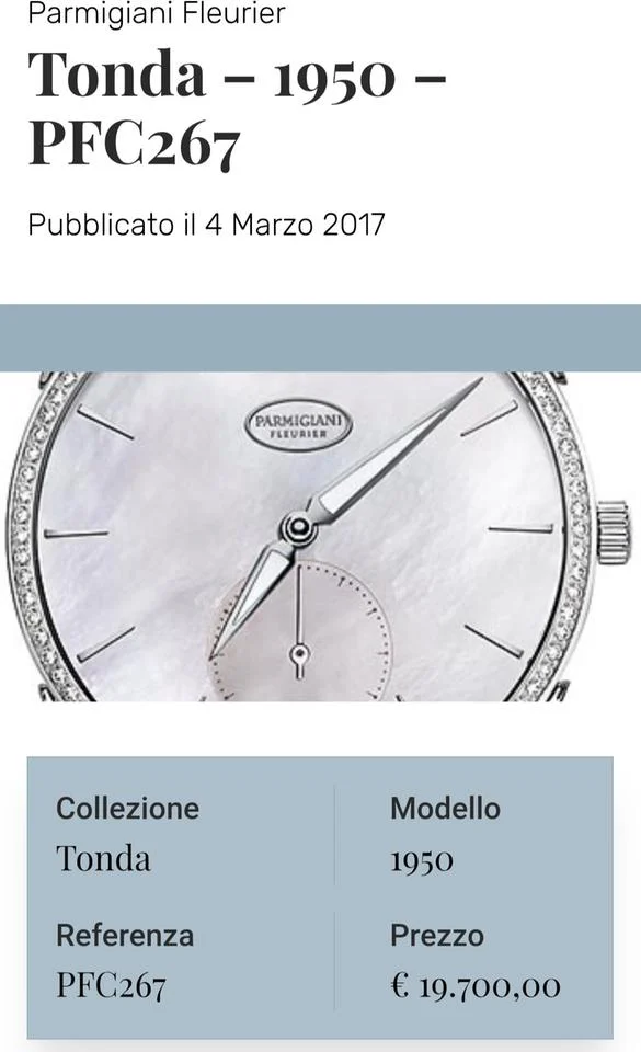 Parmigiani Fleurier Tonda PFC267-1200300-HA1441