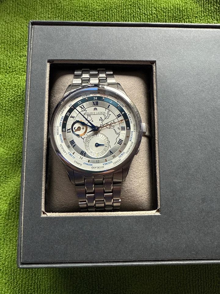 Maurice Lacroix Masterpiece Worldtimer MP6008-SS002-111