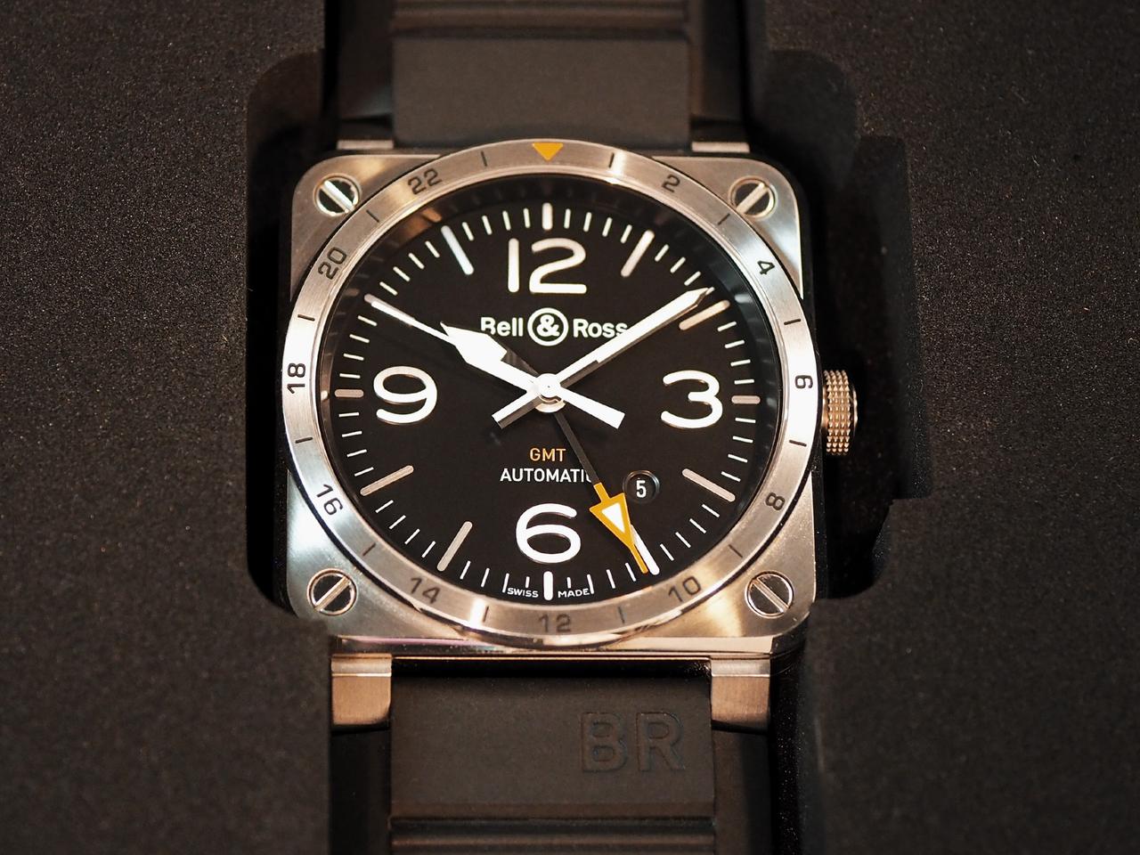 Bell & Ross BR 03 BR0393-GMT-ST/SCA