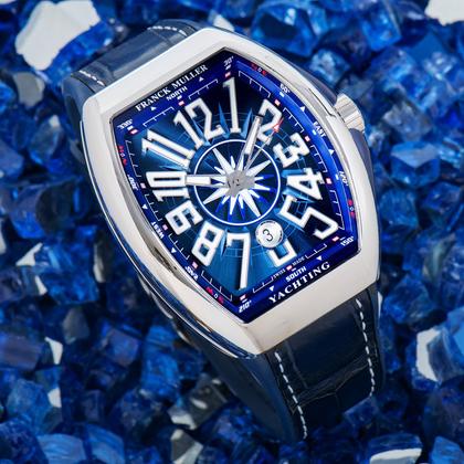 Franck Muller Vanguard V 45 SC DT AC YACHT (BL)