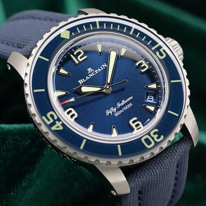 Blancpain Fifty Fathoms Bathyscaphe 5010-12B40-O52A