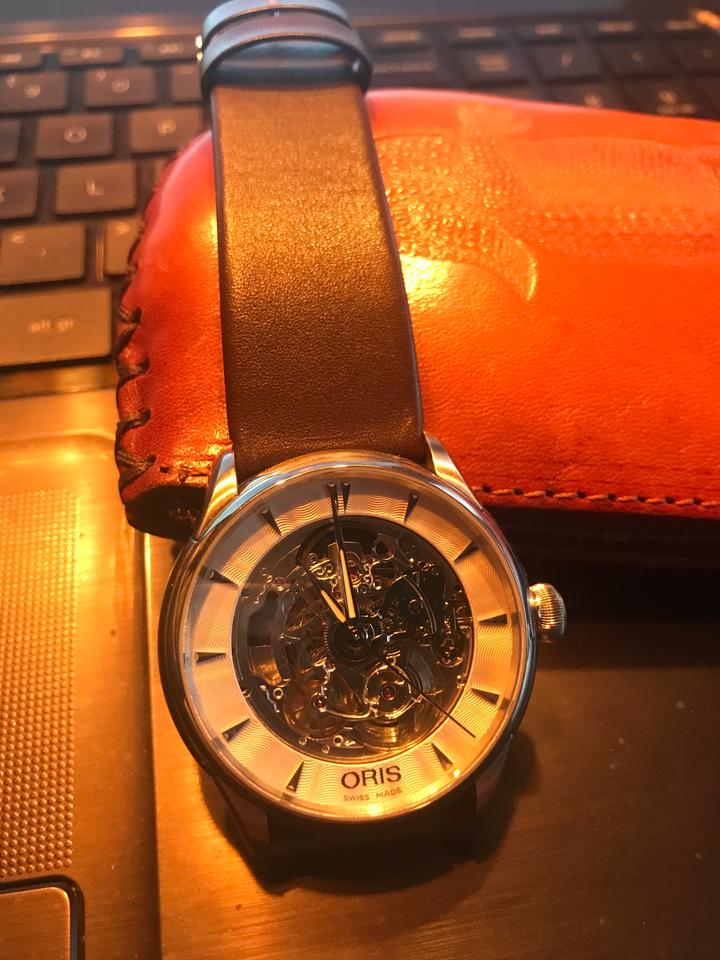 Oris Artelier Skeleton 01 734 7721 4051-07 5 21 61FC