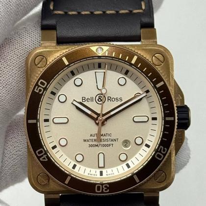 Bell & Ross BR 03 BR0392-D-WH-BR/SCA