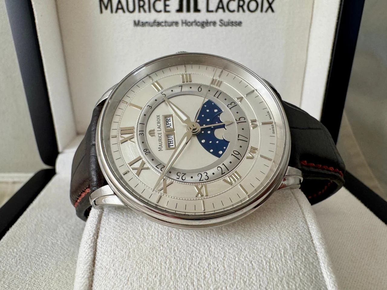 Maurice Lacroix Masterpiece Phases de Lune MP6428-SS001-11E
