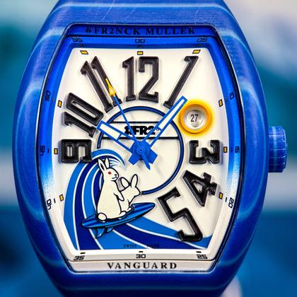 Franck Muller Vanguard V41 SC DT BEACH GF BU BL BC