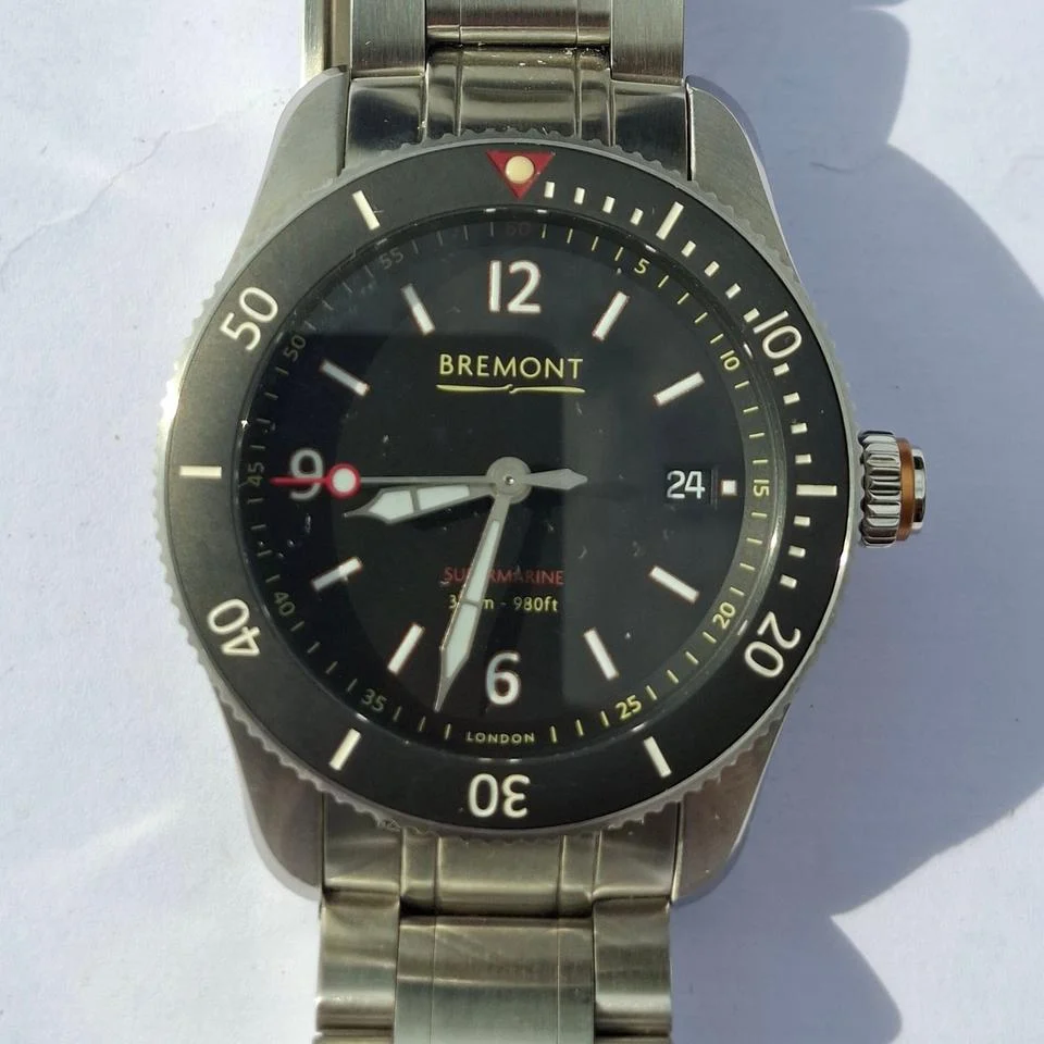 Bremont Supermarine S300-BK-B