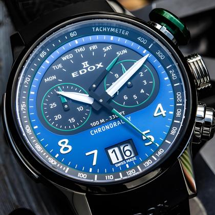 Edox Chronorally 38003-TINV-BUNV