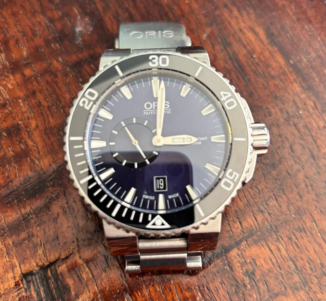 Oris Aquis Small Second 01 743 7673 4135-07 8 26 01PEB