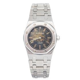Audemars Piguet Royal Oak 8638ST Bracelet Stainless Steel Black Stick Automatic 29mm