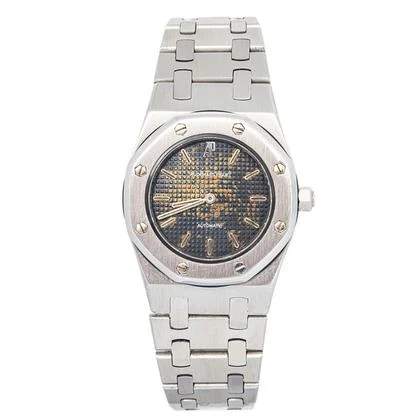 Audemars Piguet Royal Oak 8638ST Bracelet Stainless Steel Black Stick Automatic 29mm