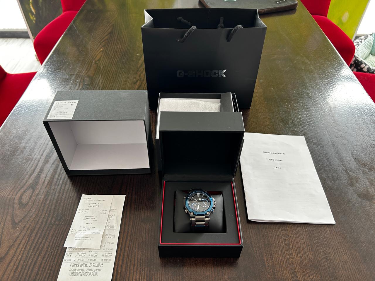 Casio G-Shock MTG-B2000B-1A2ER