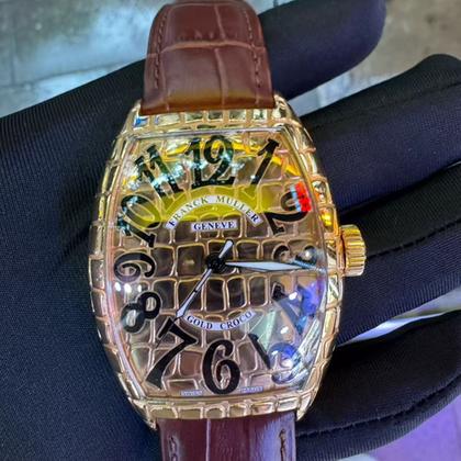 Franck Muller Cintrée Curvex 8880 SC GOLD CRO