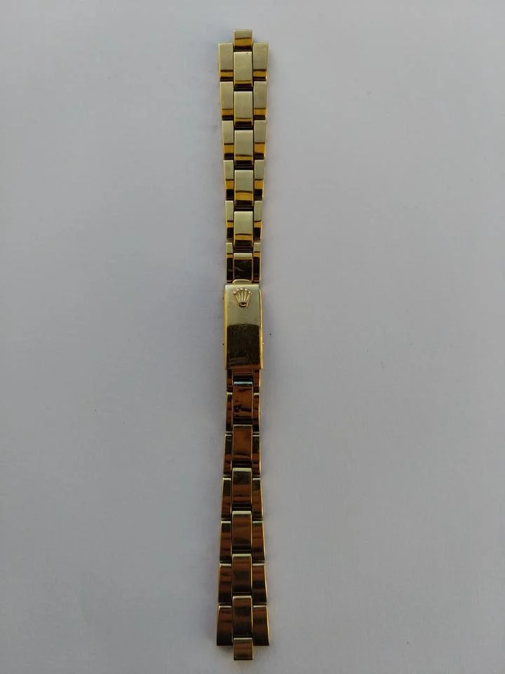 Rolex 7834/13 Bracelet plaqué or 20 microns steelinox