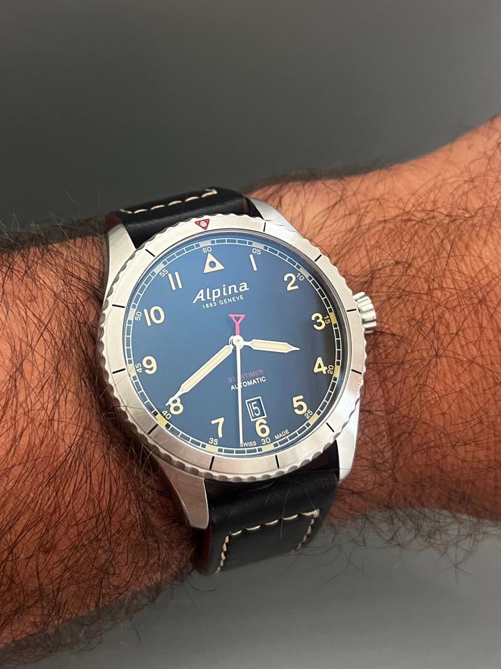 Alpina Startimer Pilot AL-525BBG4S26
