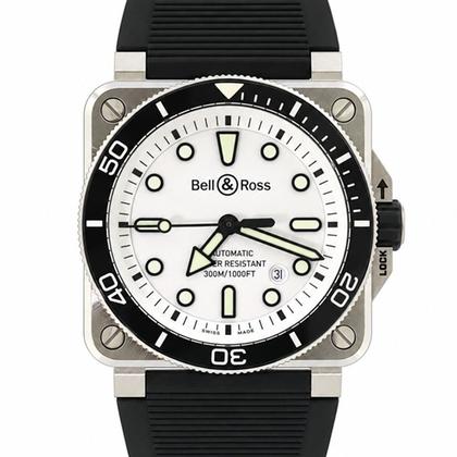 Bell & Ross BR 03 BR03A-D-WH-ST/SRB