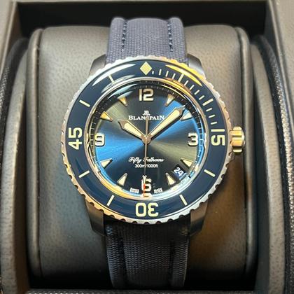 Blancpain Fifty Fathoms Bathyscaphe 5010 12B40 O52B