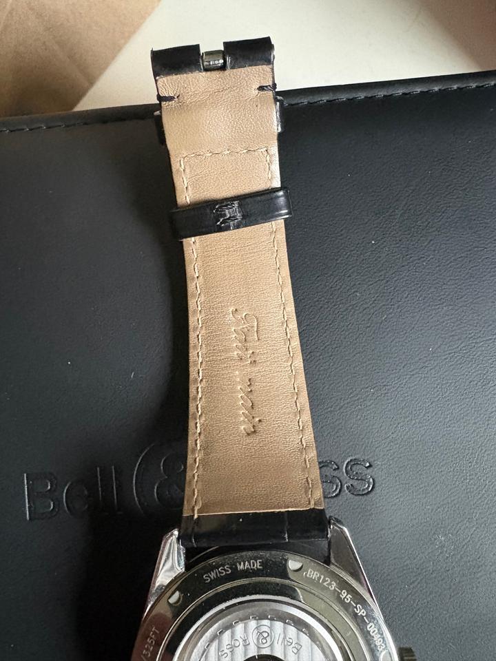 Bell & Ross Vintage BRG123-BL-ST/SCR
