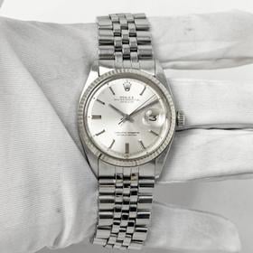 Rolex Datejust 1972 Rolex Datejust 1601 36MM Silver Fluted Stick DialDatejust