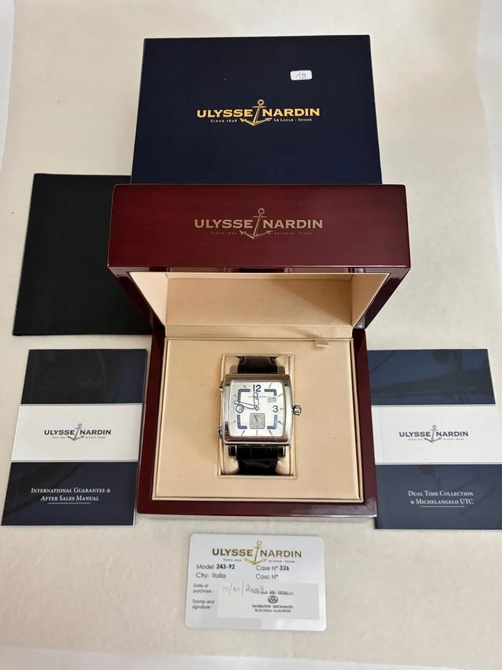 Ulysse Nardin Quadrato Dual Time 243-92/601