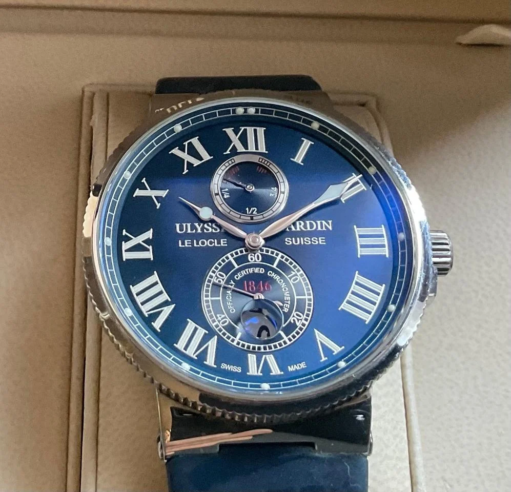 Ulysse Nardin Marine Chronometer Manufacture 1183-126-3/42