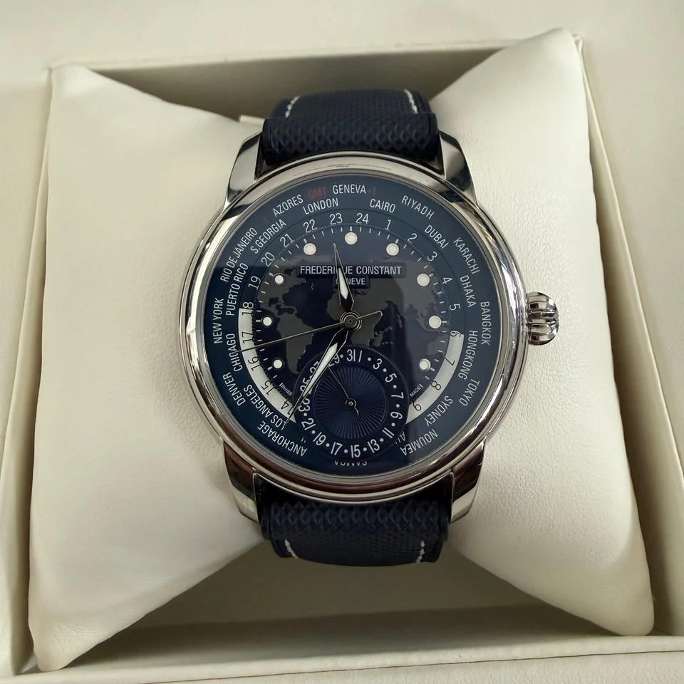 Frederique Constant Manufacture Worldtimer FC-718NWM4H6