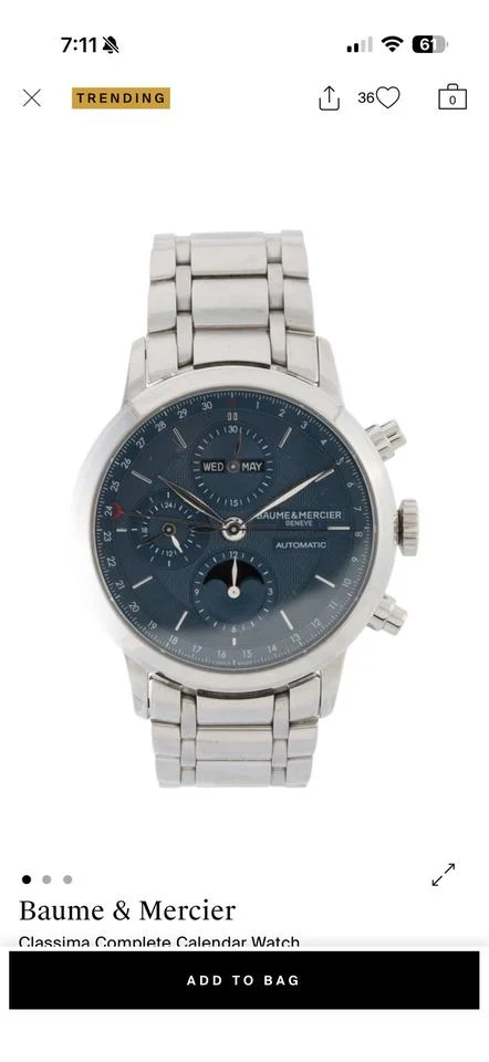 Baume & Mercier Classima M0A10485