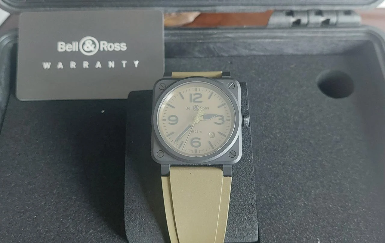 Bell & Ross BR 03 BR03A-MIL-CE/SRB