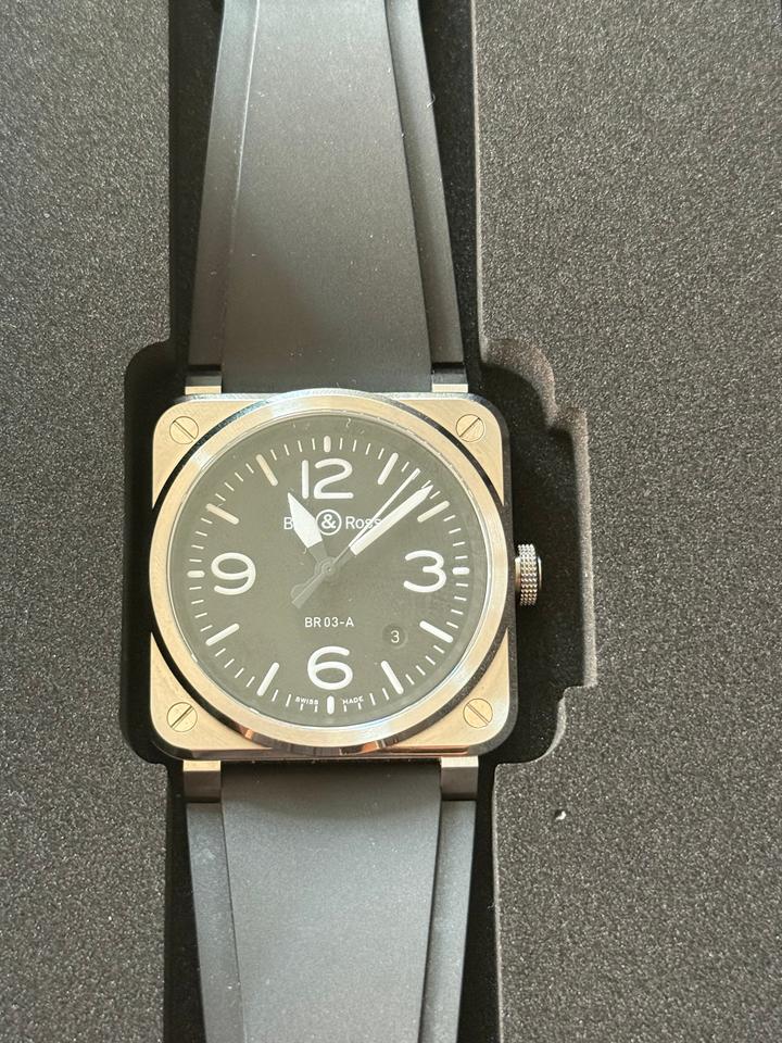 Bell & Ross BR 03 BR03A-BL-ST/SRB