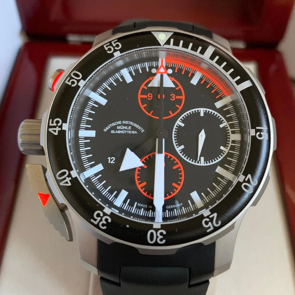 Mühle Glashütte S.A.R. Flieger-Chronograph M1-41-33-KB