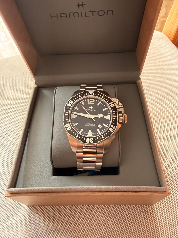 Hamilton Khaki Navy Frogman H77605135