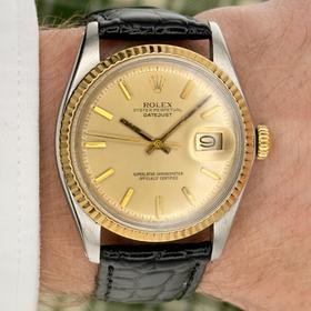 Rolex Datejust Vintage 1978 - Champagne Dial - Ref. 1601 - 36mm - Mens