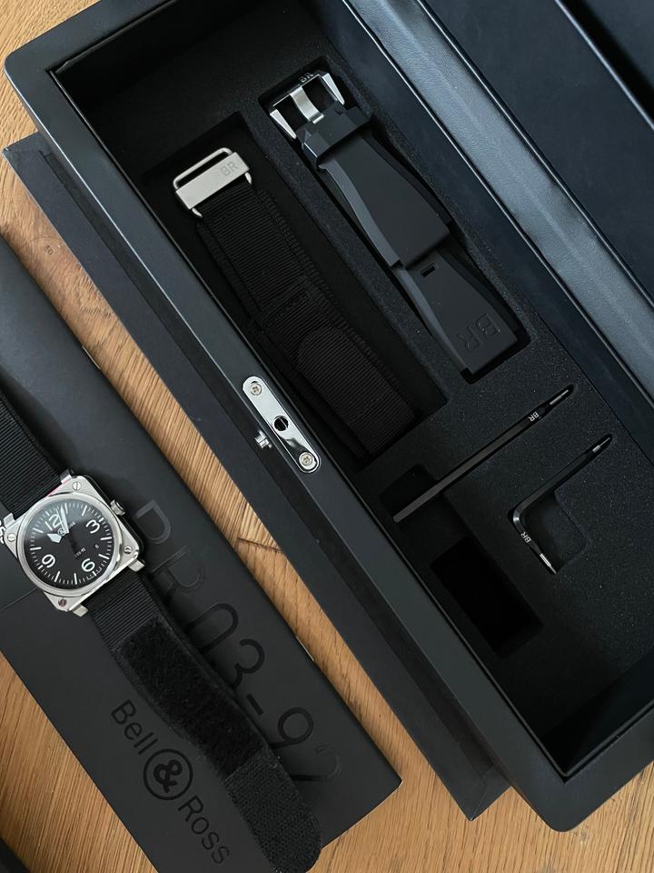 Bell & Ross BR 03 BR0392-BLC-ST