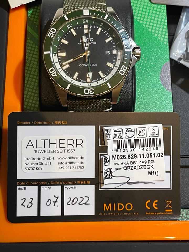 Mido Ocean Star M0266291105103