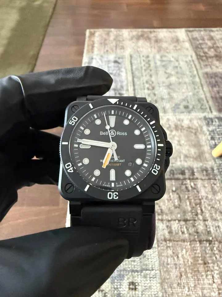 Bell & Ross BR 03 BR0392-D-BL-CE/SRB